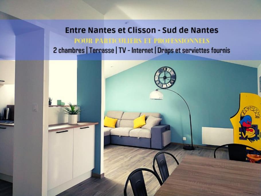 Maison Renovee Dans Le Vignoble Saint-Fiacre-sur-Maine Экстерьер фото